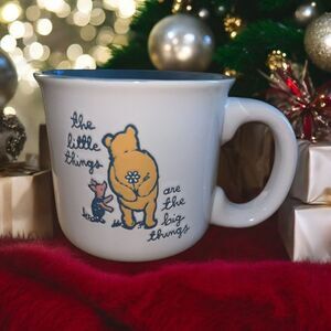 Disney Classic Winnie The Pooh Friends Life Is Good Little Things Coffee Mug NWT